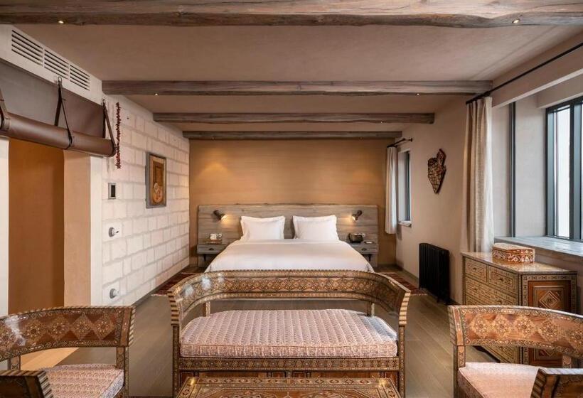اتاق لوکس با تخت بزرگ, Ajwa Cappadocia   Preferred Hotels Legend Collection