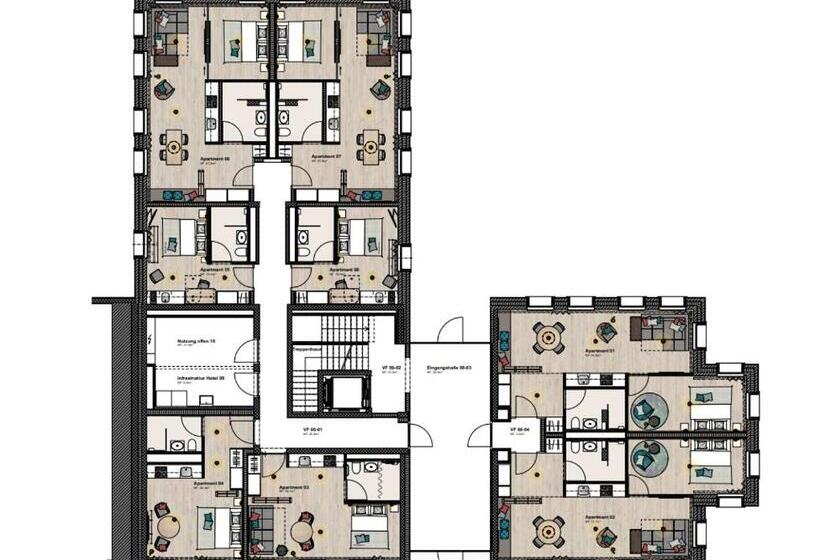 استودیوی استاندارد, Aparthotel Luzern West