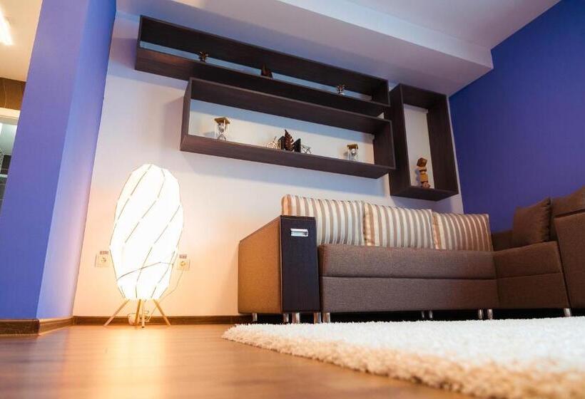 דירה בת חדר שינה 1 עם מרפסת, Pensiune Confort Morosanu