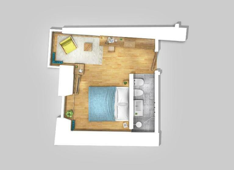 חדר דלוקס, Haus Am Turm