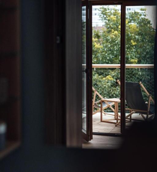 חדר דלוקס עם מרפסת, Haus Am Turm