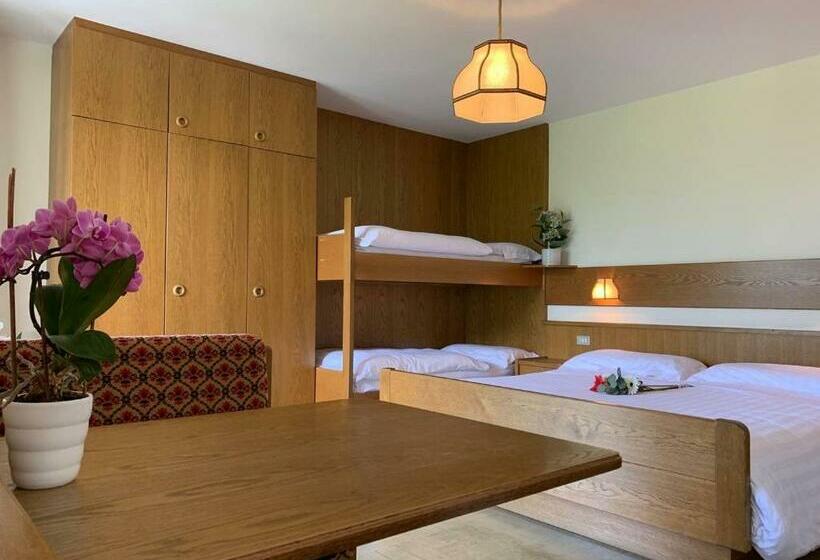 غرفة قياسية رباعية, Locanda La Ruscoletta