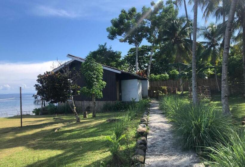 带海景的标准房, Sanctum Una Una Eco Dive Resort