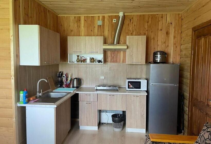 1ベッドルームハウス, Avalon котедж на озері