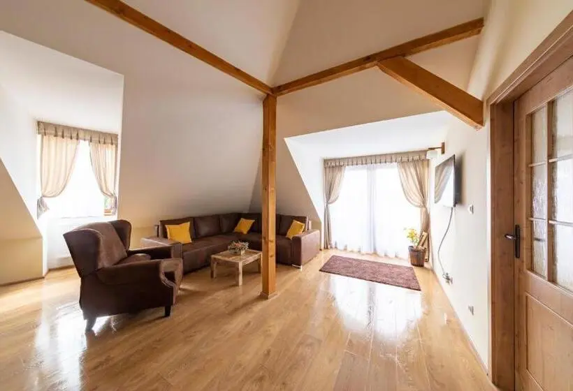 テラス付き1ベッドルームアパートメント, Residence Tvrz Skočice