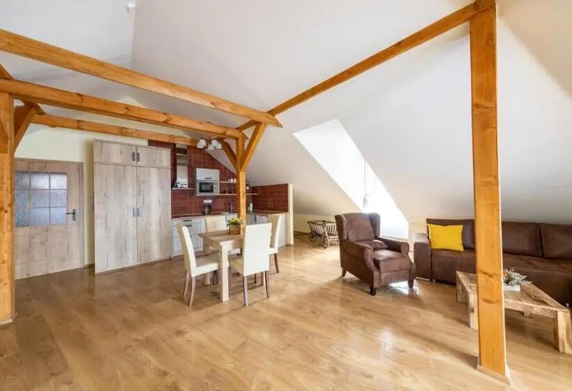 テラス付き1ベッドルームアパートメント, Residence Tvrz Skočice
