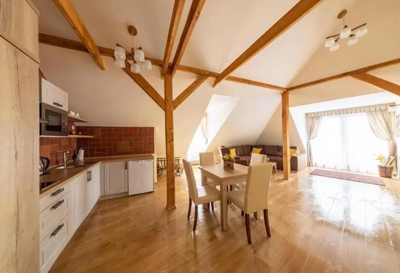 テラス付き1ベッドルームアパートメント, Residence Tvrz Skočice