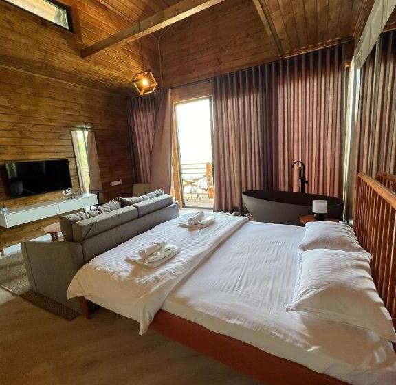 디럭스 룸, Botanik Göl Evleri