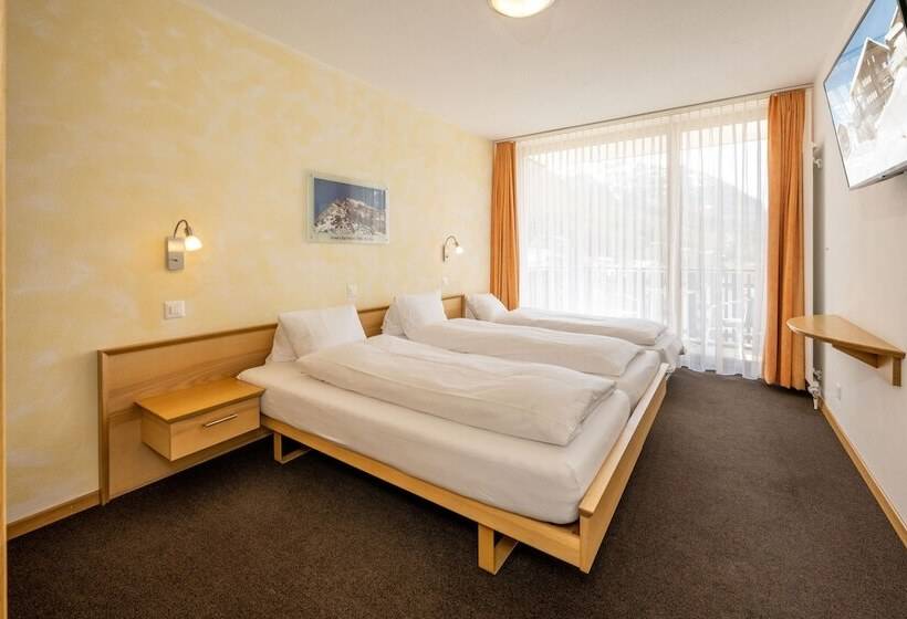 Superior 3 Pers. Værelse, Aktiv Hotel & Spa Hannigalp