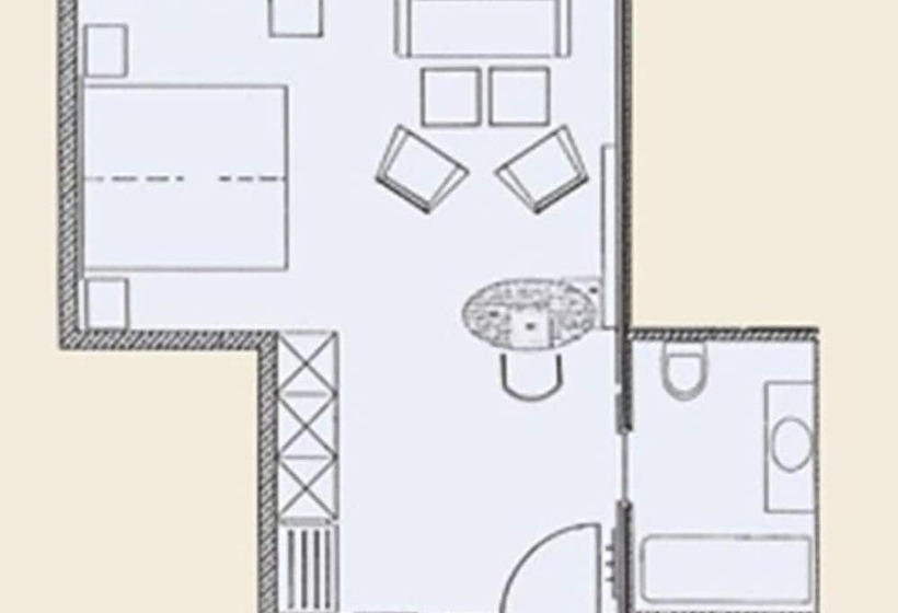 标准间, Esplanade Resort & Spa  Adults Only