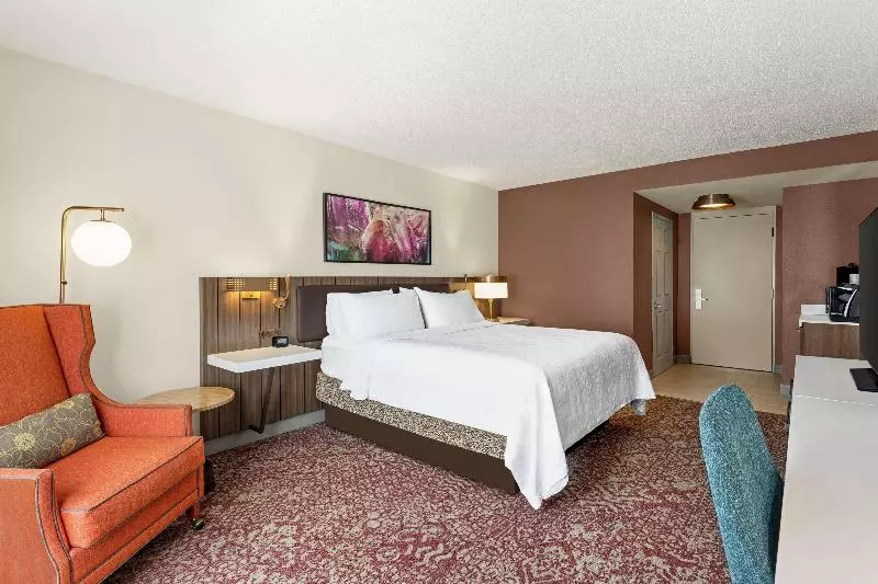اتاق استاندارد با تخت بزرگ, Hilton Garden Inn Allentown Bethlehem Airport