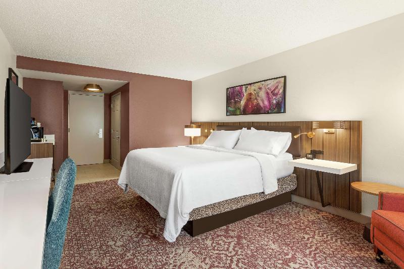 חדר סטנדרט עם מיטת קינג, Hilton Garden Inn Allentown Bethlehem Airport