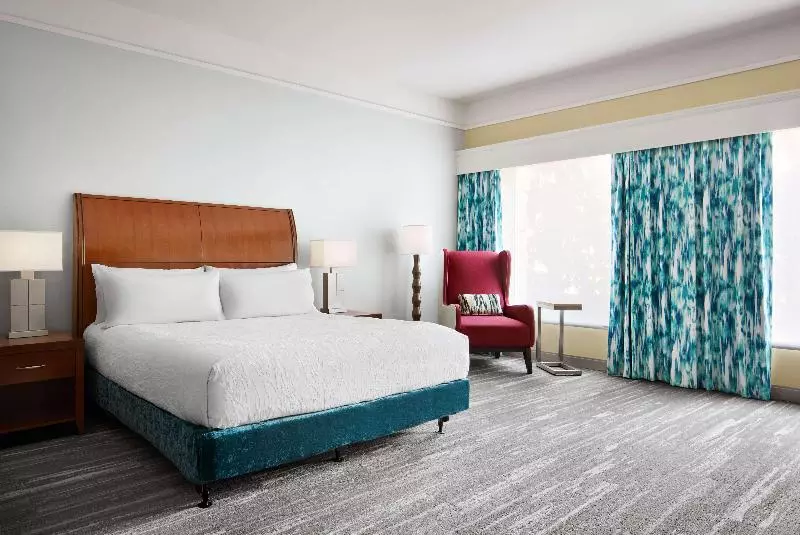 キングサイズベッドのスタンダードルーム, Hilton Garden Inn Dallas Richardson
