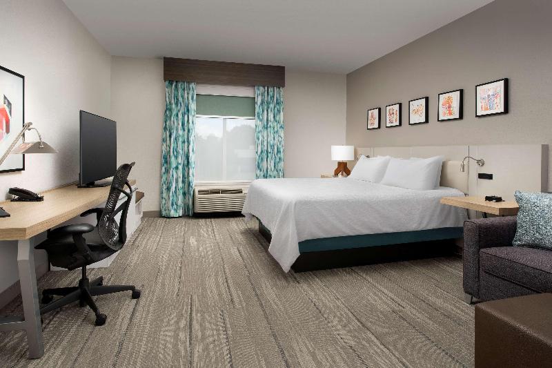 带大床的豪华间, Hilton Garden Inn Knoxville West/cedar Bluff