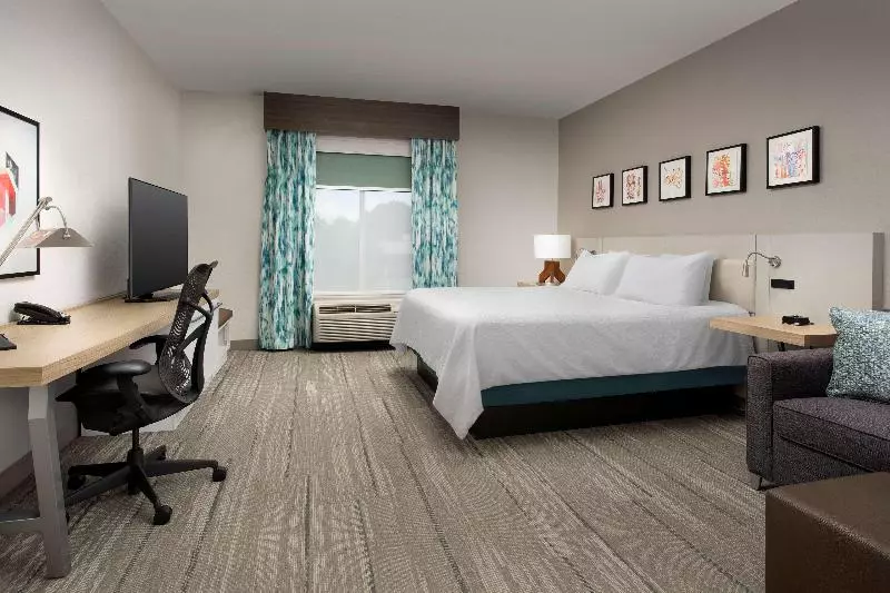 キングサイズベッドのデラックスルーム, Hilton Garden Inn Knoxville West/cedar Bluff