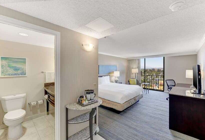 غرفة ديلوكس سرير كينج, Hilton Irvine/orange County Airport