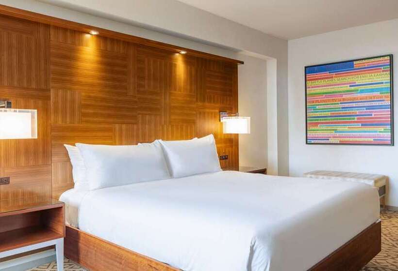 غرفة ديلوكس سرير كينج, Hilton Irvine/orange County Airport