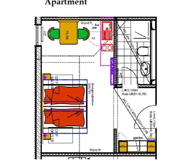 Апартаменты 1 Спальня, Aparthotel Oberfeld West München, Selbstversorger