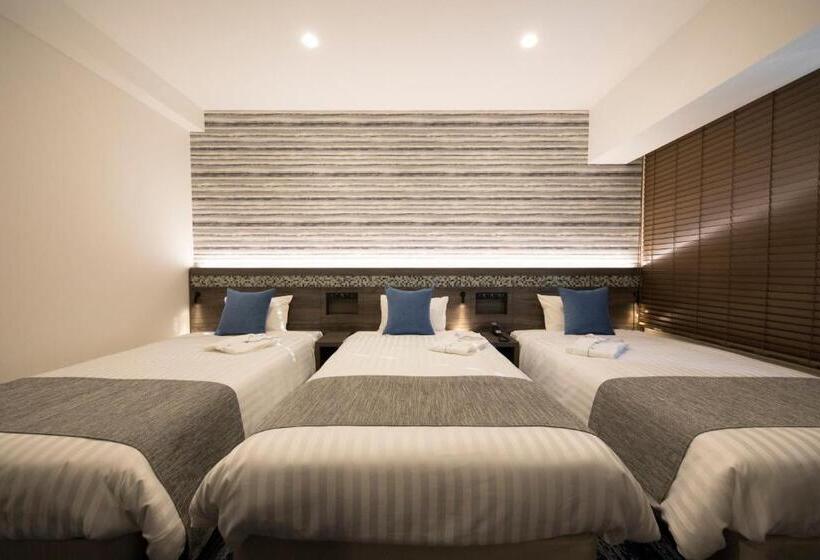 חדר סטנדרט לשלושה, Quintessa Hotel Sapporo Susukino