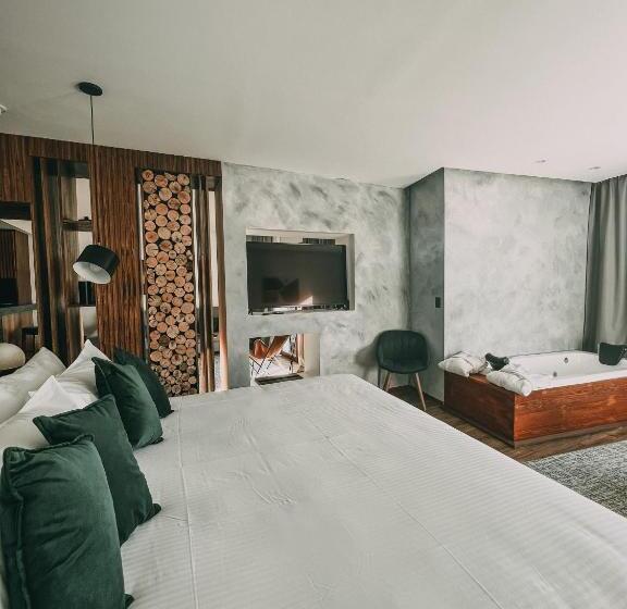 스위트 킹사이즈 침대, Böden Hotel & Spa By Aken Soul