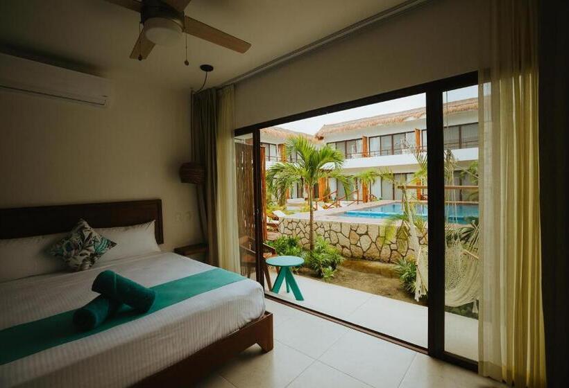 침실 1개 풀장 전망 아파트, Boutique Naj Casa Holbox