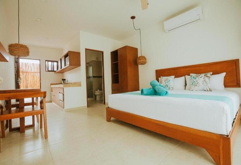 침실 1개 풀장 전망 아파트, Boutique Naj Casa Holbox