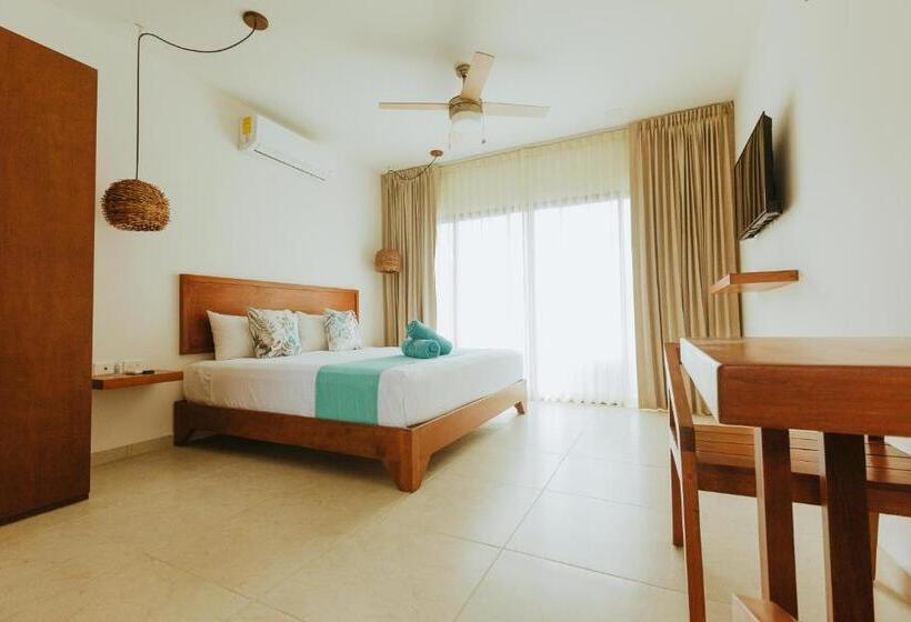 침실 1개 풀장 전망 아파트, Boutique Naj Casa Holbox