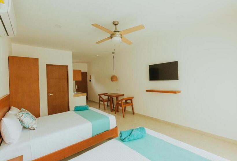 デラックスの４人部屋, Boutique Naj Casa Holbox