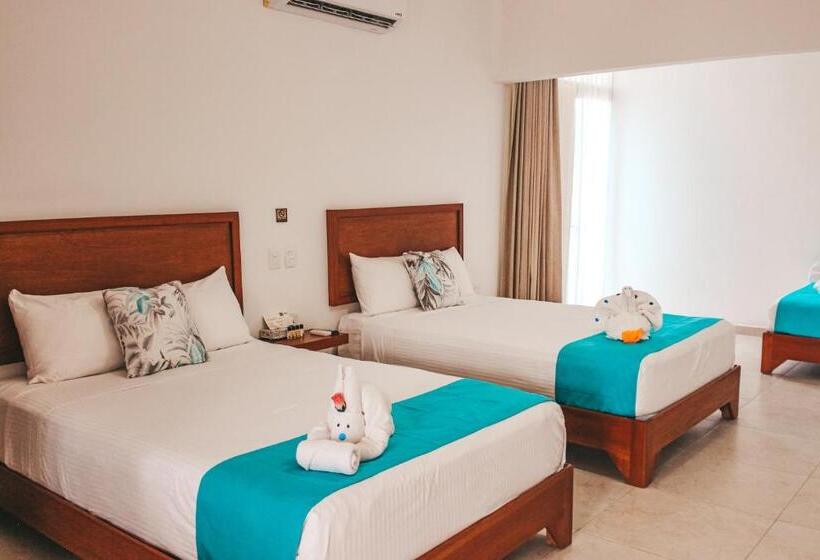 디럭스 패밀리 룸, Boutique Naj Casa Holbox