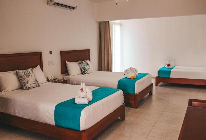 디럭스 패밀리 룸, Boutique Naj Casa Holbox