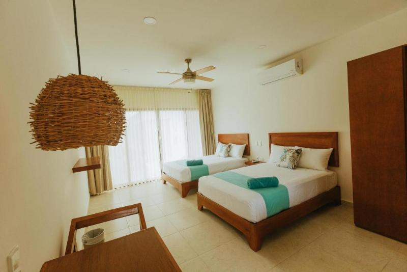 デラックスの４人部屋, Boutique Naj Casa Holbox
