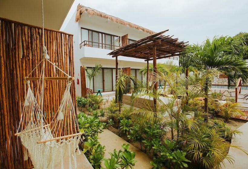 디럭스 4인 룸, Boutique Naj Casa Holbox
