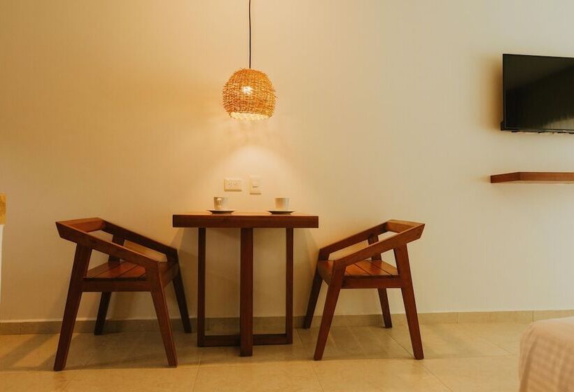 디럭스 4인 룸, Boutique Naj Casa Holbox