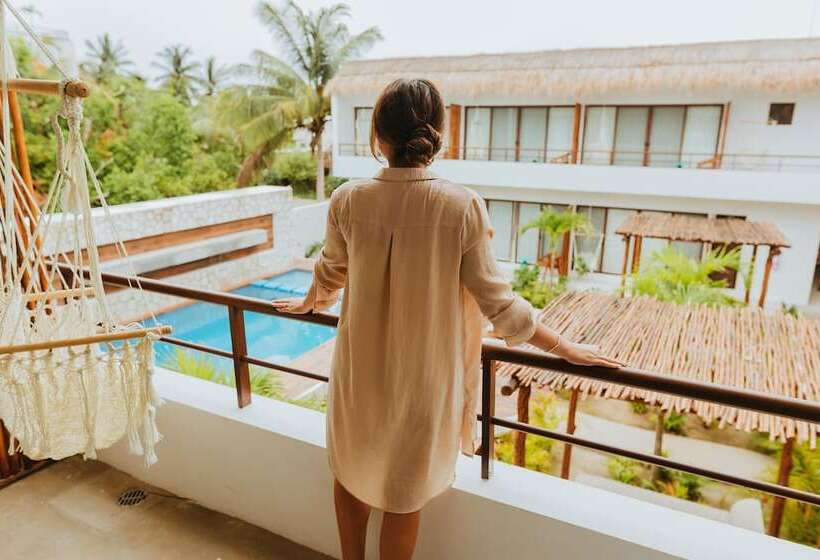 디럭스 4인 룸, Boutique Naj Casa Holbox