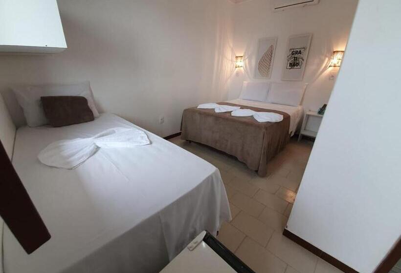 חדר סטנדרט לשלושה, Pousada Mar Da Gamboa