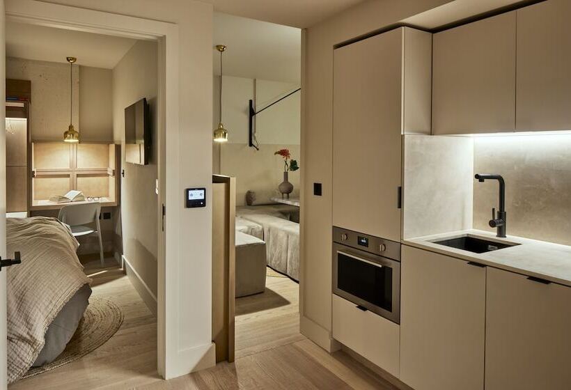 带2个卧室的套房, Buckle Street Studios By Locke, Aldgate