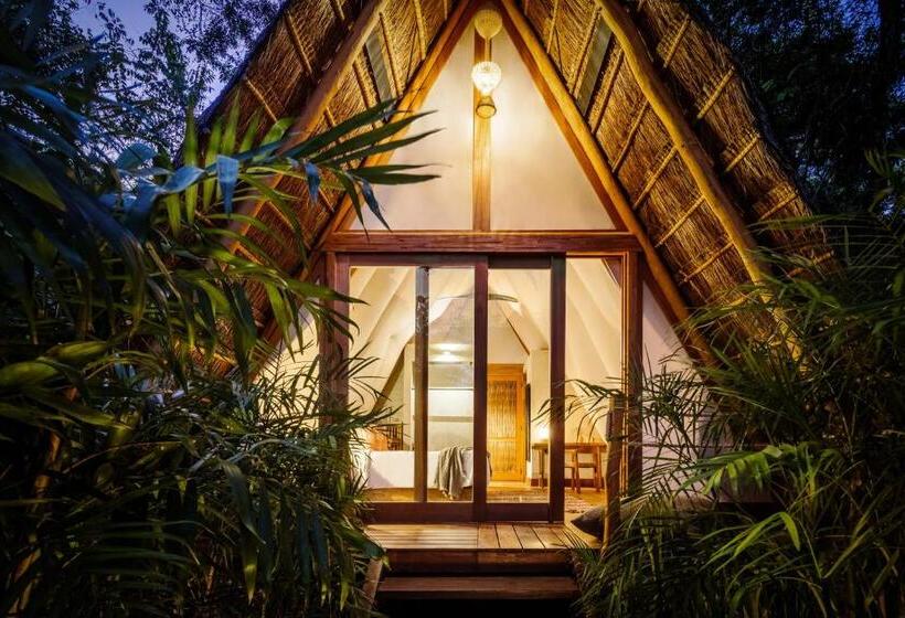 חדר סופריור עם מיטת קינג, Our Habitas Bacalar - Adults Only