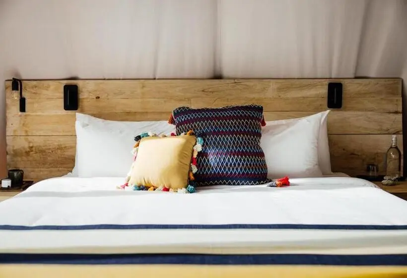 キングサイズベッドのデラックスルーム, Our Habitas Bacalar - Adults Only
