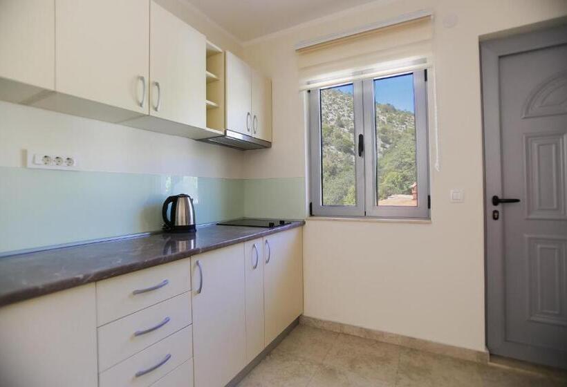 آپارتمان 1 خوابه با تراس, Villa Blanca