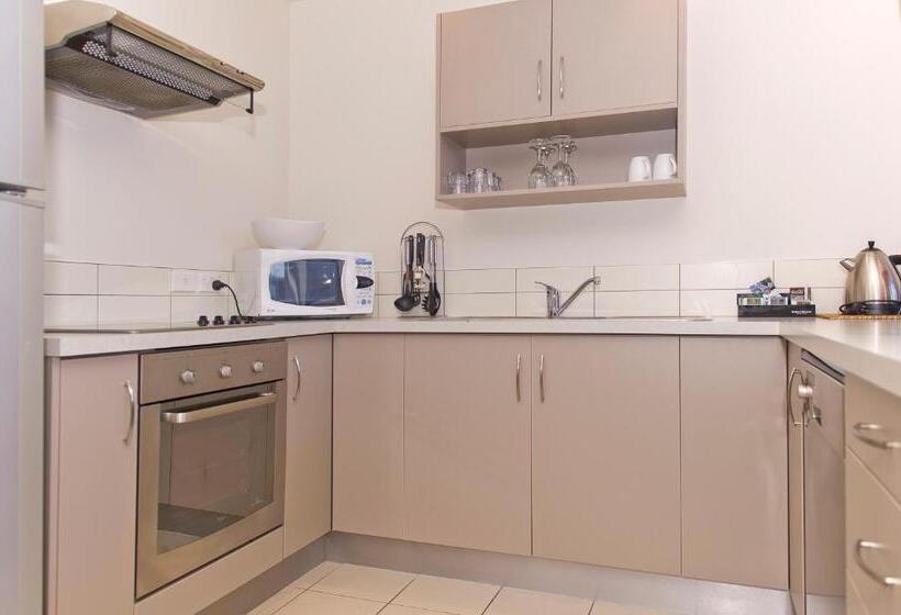 발코니가 있는 2 베드룸 아파트, Beachside Resort Motel Whitianga