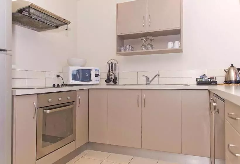 バルコニー付２ベッドルームアパートメント, Beachside Resort Motel Whitianga