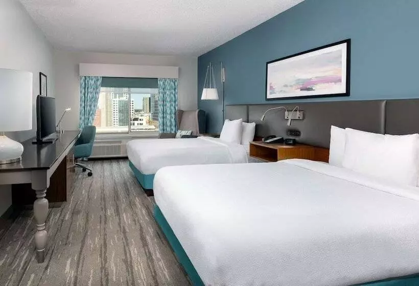 スタンダードルーム, Hilton Garden Inn Charlotte Uptown