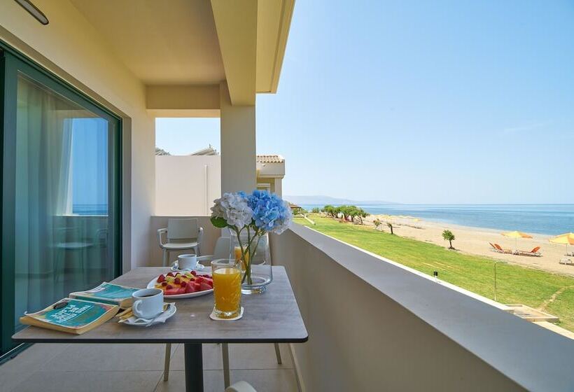 غرفة سوبيريور مطلّة علي البحر, Silver Beach Hotel & Apartments