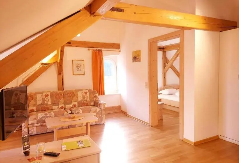 Huoneisto 1 Makuuhuone, Residence Zum Theater