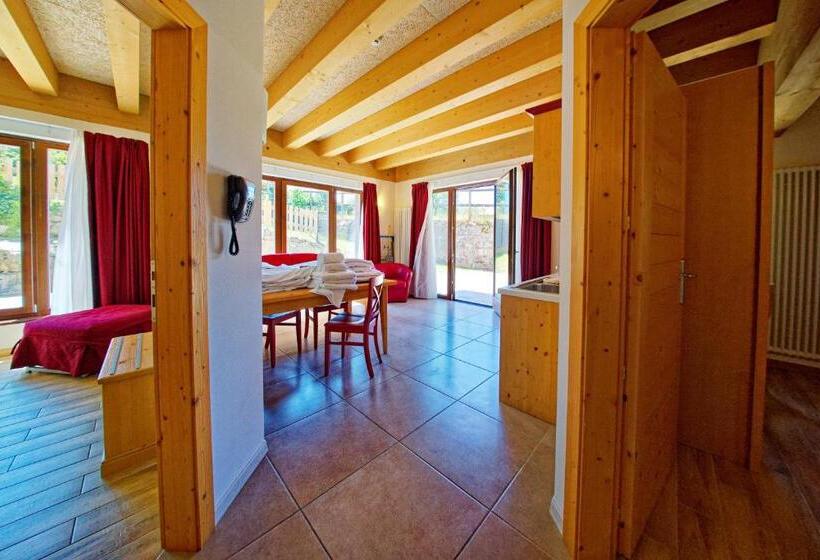 شقة غرفة واحدة مطلة على الحديقة, Rta Hotel Le Vallene