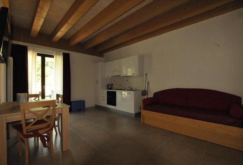 شقة غرفة واحدة مطلة على الحديقة, Rta Hotel Le Vallene