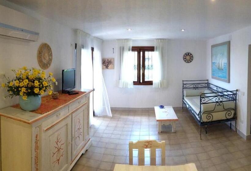 Апартаменты 1 Спальня Вид на Море, Sardegna Beach Cala Reale