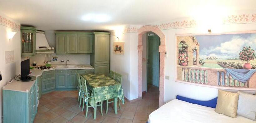 Апартаменты 1 Спальня Нижний Этаж, Sardegna Beach Cala Reale