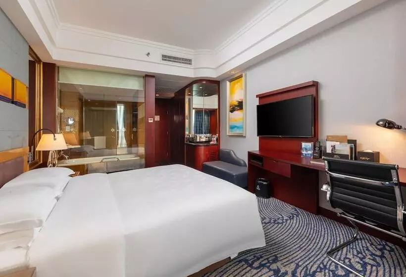 シティビューのデラックスルーム, Zhuhai Charming Holiday Hotel Free Welcome Fruit Plate