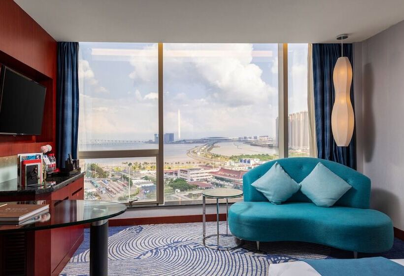 高级海景房, Zhuhai Charming Holiday Hotel Free Welcome Fruit Plate